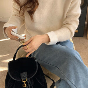 Layered Look Collared Knit Sweater